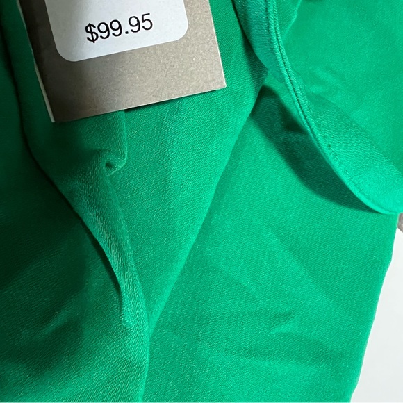 NewYork & Company  Eva Mendes sleeveless maxi dress size 4 NWT Green - Picture 16 of 16